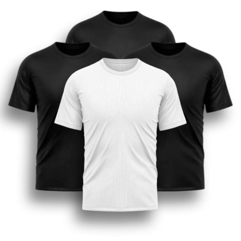 Kit 4 Camisas Dryfit Anti Odor [PAGUE 02 LEVE 04]