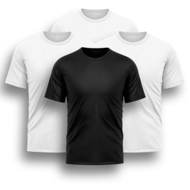 Kit 4 Camisas Dryfit Anti Odor [PAGUE 02 LEVE 04]