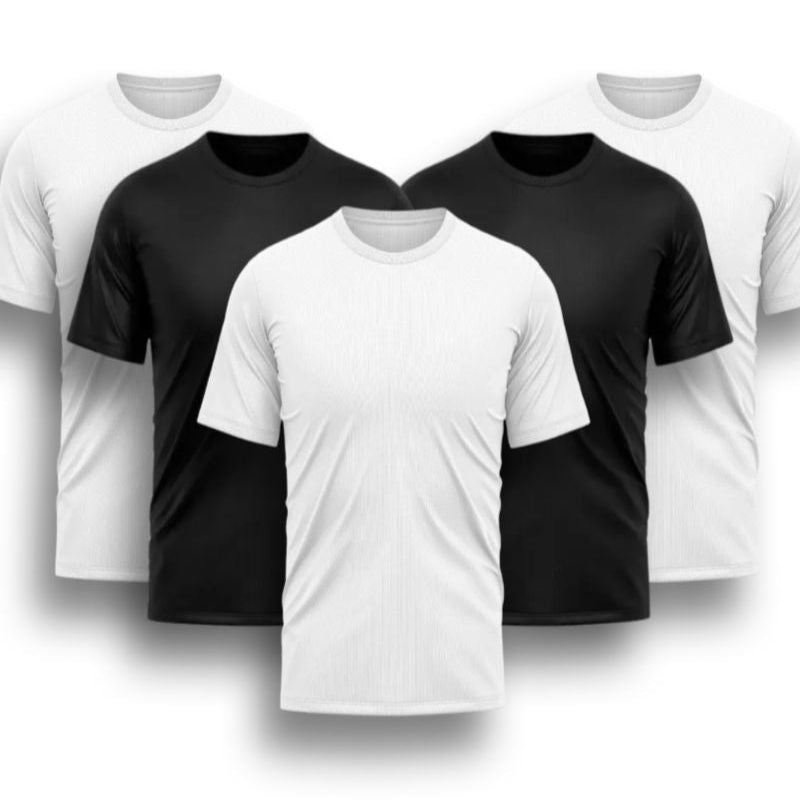 Kit 5 Camisas Dryfit Anti Odor [PAGUE 3 LEVE 5]