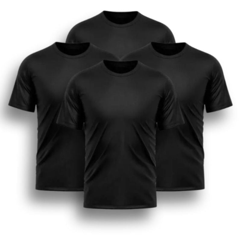 Kit 4 Camisas Dryfit Anti Odor [PAGUE 02 LEVE 04]