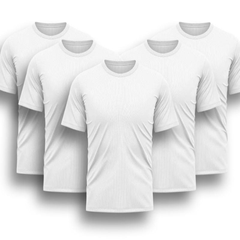 Kit 5 Camisas Dryfit Anti Odor [PAGUE 3 LEVE 5]