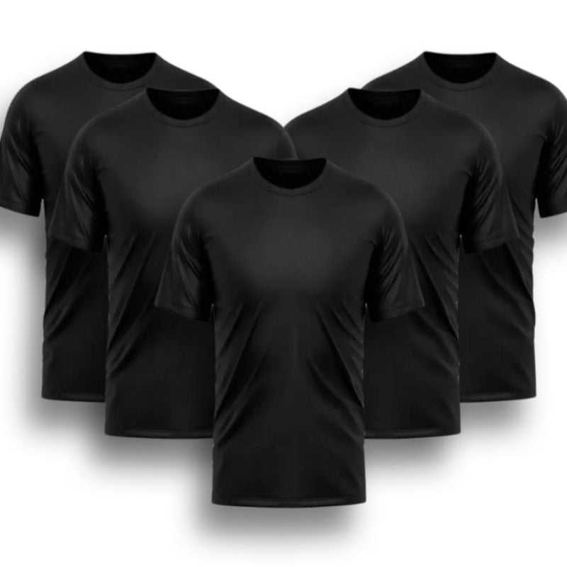 Kit 5 Camisas Dryfit Anti Odor [PAGUE 3 LEVE 5]