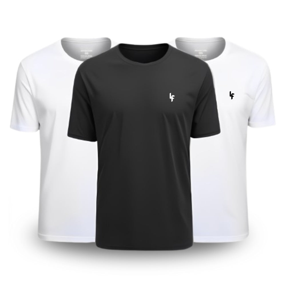Kit 3 Camisetas Tecnológicas Levante Fit - DryFit Anti Odor
