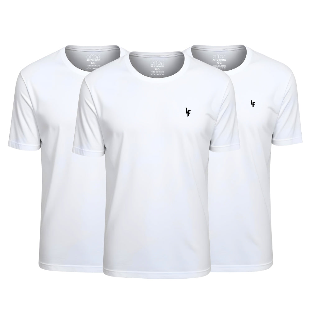 Kit 3 Camisetas Tecnológicas Levante Fit - DryFit Anti Odor