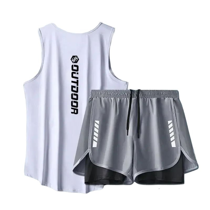 Conjunto Camisa sem Manga e Short