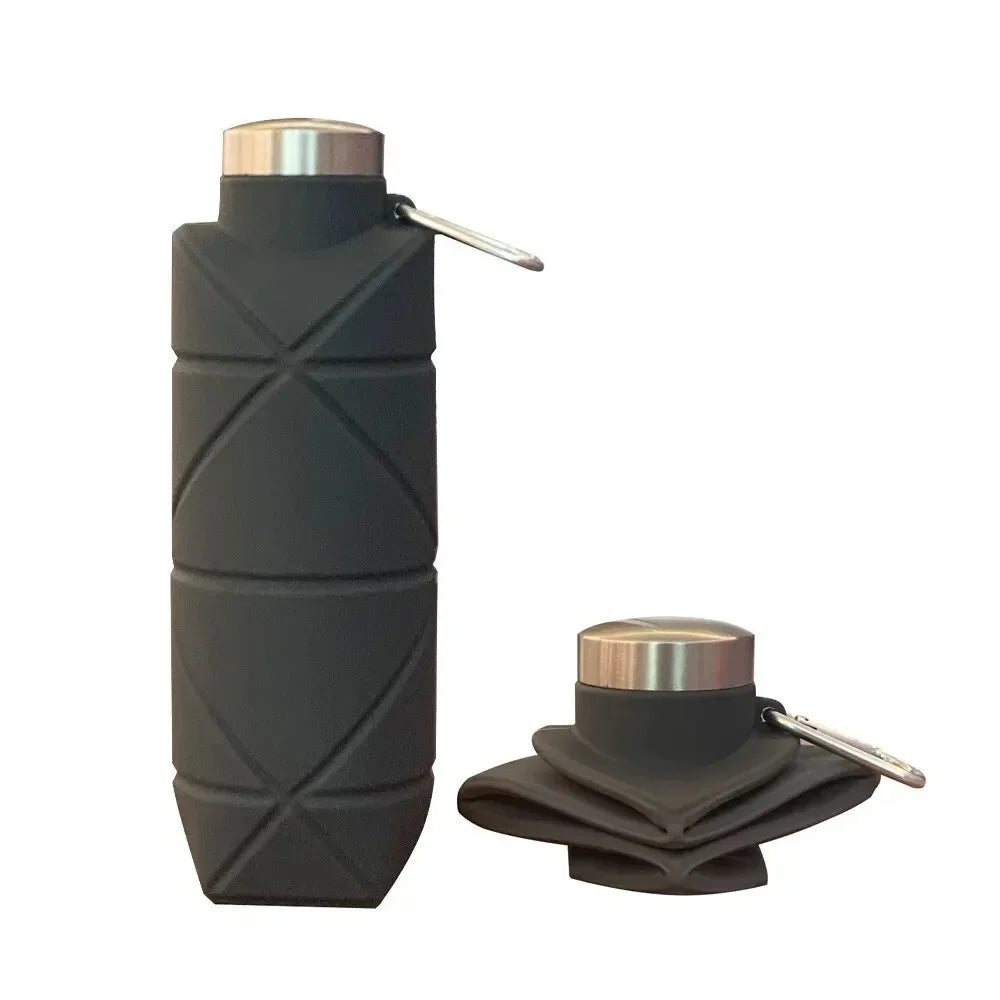 Garrafa Dobrável de Silicone