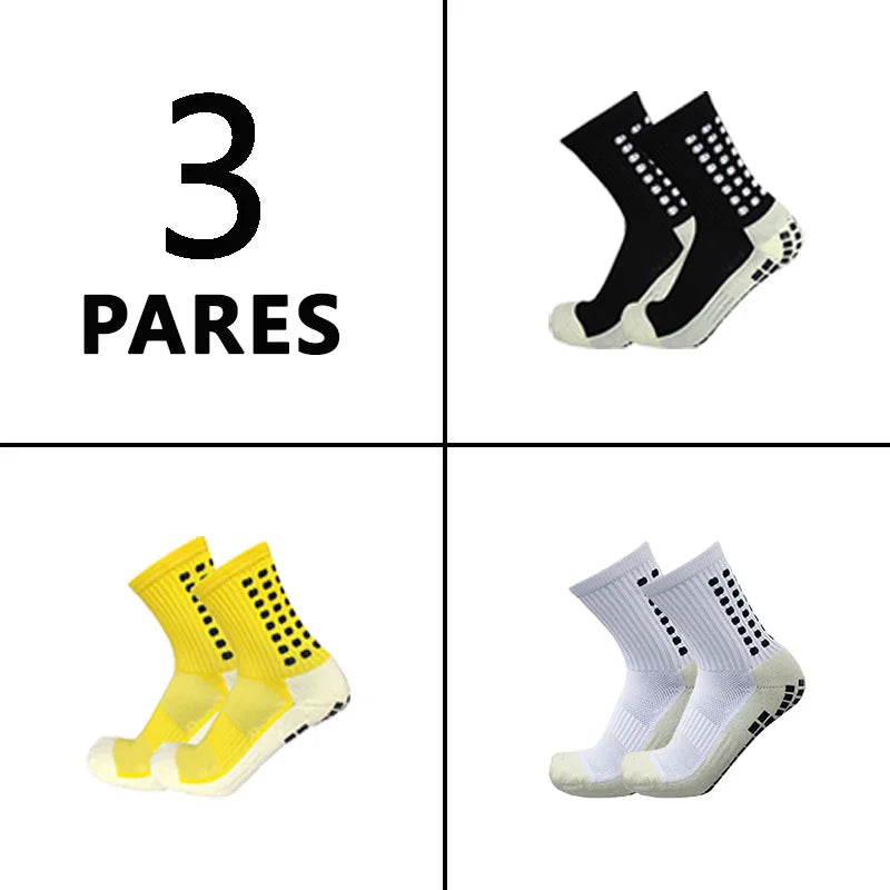 Kit 3 Meias Antiderrapante