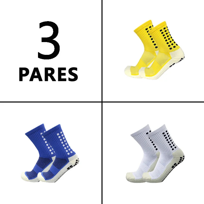 Kit 3 Meias Antiderrapante