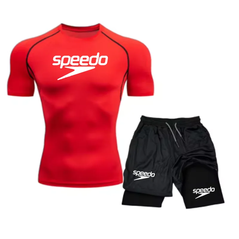 Kit Camisa e Short Speedo