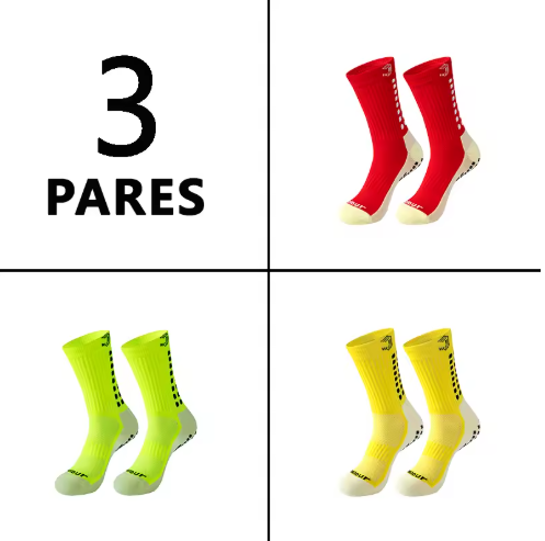 Kit 3 Meias Antiderrapante